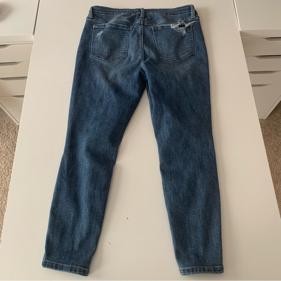eunina mid rise skinny crop jeans size 13 - Picture 3 of 7
